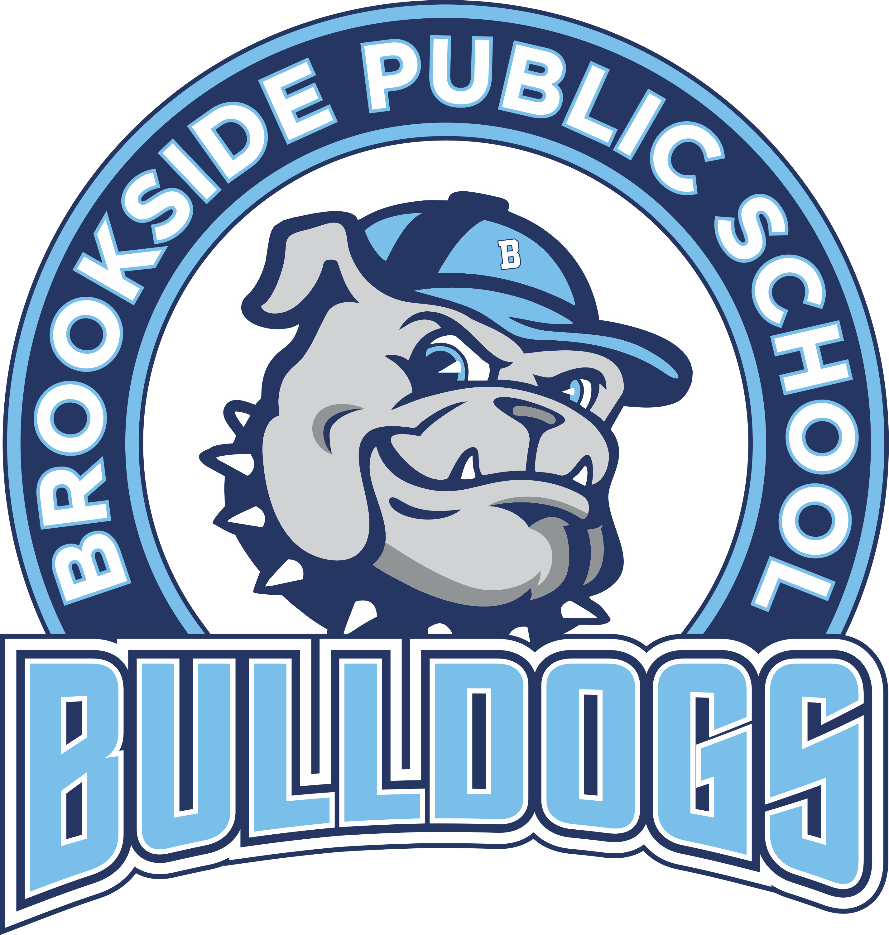 Brookside Bulldogs Mascot Logo (1)